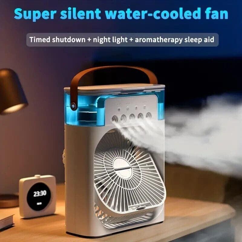Hydrating Cooling Station – 2-in-1 Electric Humidifier Fan