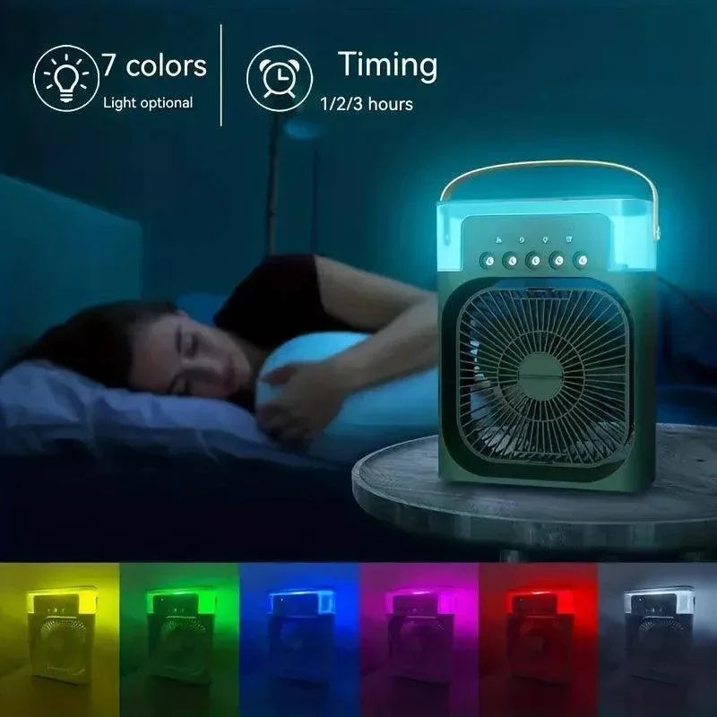 Hydrating Cooling Station – 2-in-1 Electric Humidifier Fan