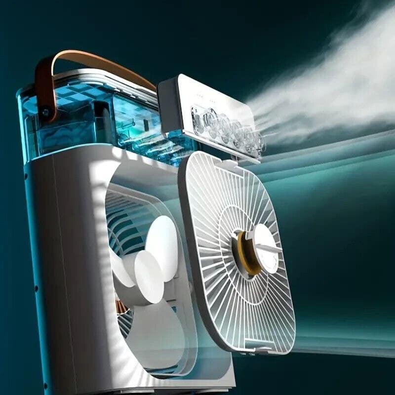Hydrating Cooling Station – 2-in-1 Electric Humidifier Fan